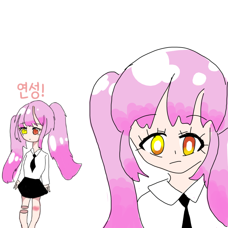 초코우유가.. : 초코우유가 연성해줬어요♥ 고마웡 스케치판 ,sketchpan