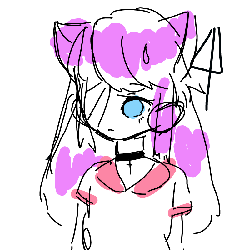 예전 자캐 .. : 예전 자캐 찾았으니까 쓱쓱~☆ 스케치판 ,sketchpan