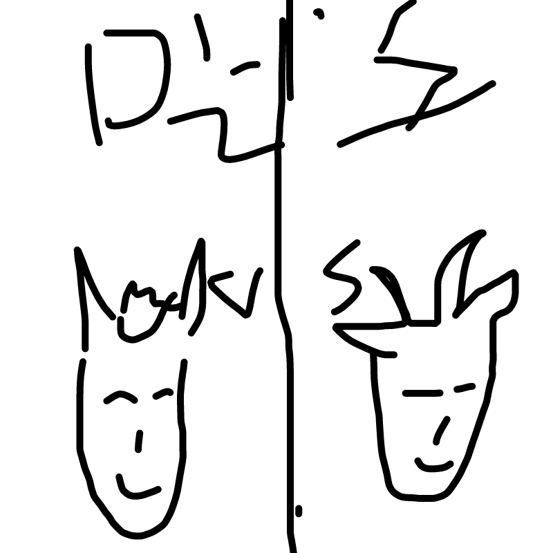 말vs소 : 말vs소 스케치판 ,sketchpan