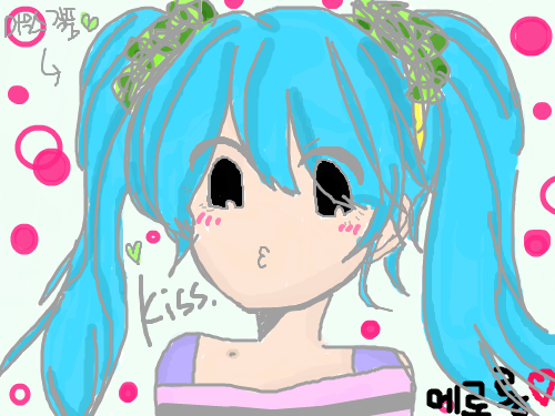채색 : 채색입니다~~ 스케치판 ,sketchpan