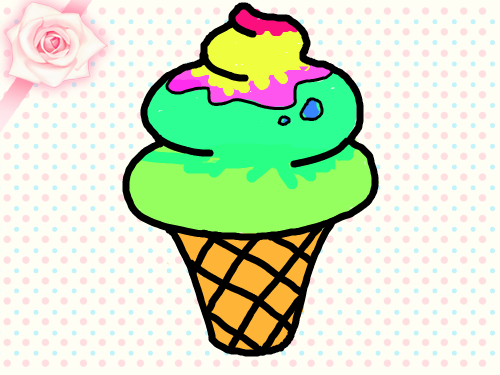 Ice-cream~♡ : 마익께다 스케치판 ,sketchpan
