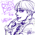 chen chen : chen chen 스케치판 ,sketchpan