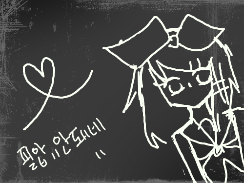 낙서 : ....필압이안돼는구나.. 스케치판 ,sketchpan