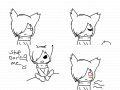 hes bored and hungry : i was bored and hungry when I made this too :O 스케치판 ,sketchpan