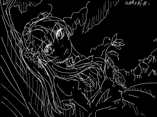 무제 : .... 스케치판 ,sketchpan