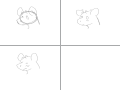 a deer : a deer 스케치판 ,sketchpan