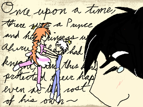 Happily Ever After? : Fakir would have differed his own happiness, I think, had Ahiru wanted to be Mytho\'s princess, and had Mytho been of the same mind. Happily ever after? Perhaps not. 스케치판 ,sketchpan