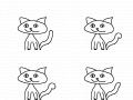 Cat : A little cat :) 스케치판 ,sketchpan