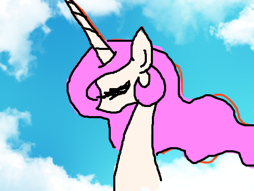 처음그림그림 : 브로니? 스케치판 ,sketchpan