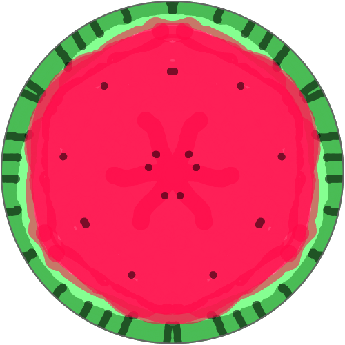 수박 만다라 : 오랜만에 올려요~ 스케치판 ,sketchpan