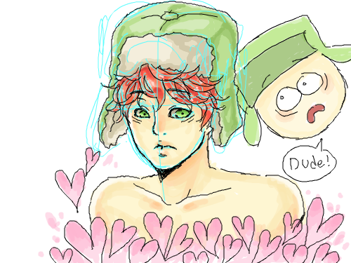 카일 : 사우스파크 카일 스케치판 ,sketchpan