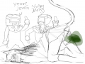 몸매가 묘.. : 몸매가 묘해ㅋㅋ 스케치판 ,sketchpan