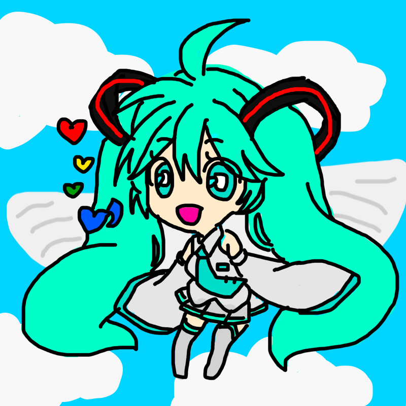 미쿠~미쿠 : 미쿠~미쿠 스케치판 ,sketchpan