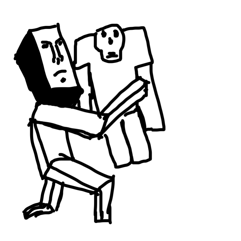 네모난 사.. : 네모난 사람 스케치판 ,sketchpan