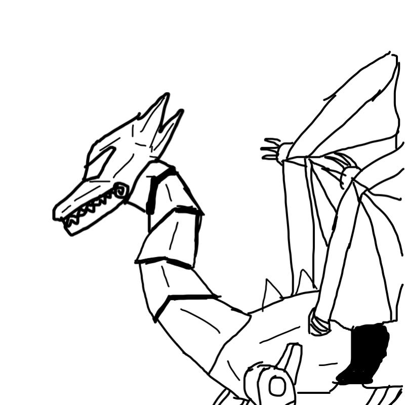 메카 드래.. : 메카 드래곤 스케치판 ,sketchpan