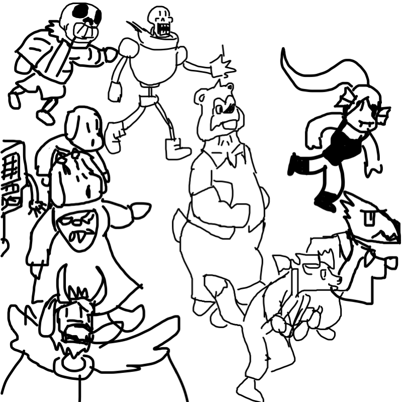 헐레벌떡 .. : 헐레벌떡 추격중인 아그들(트레입니다) 스케치판 ,sketchpan