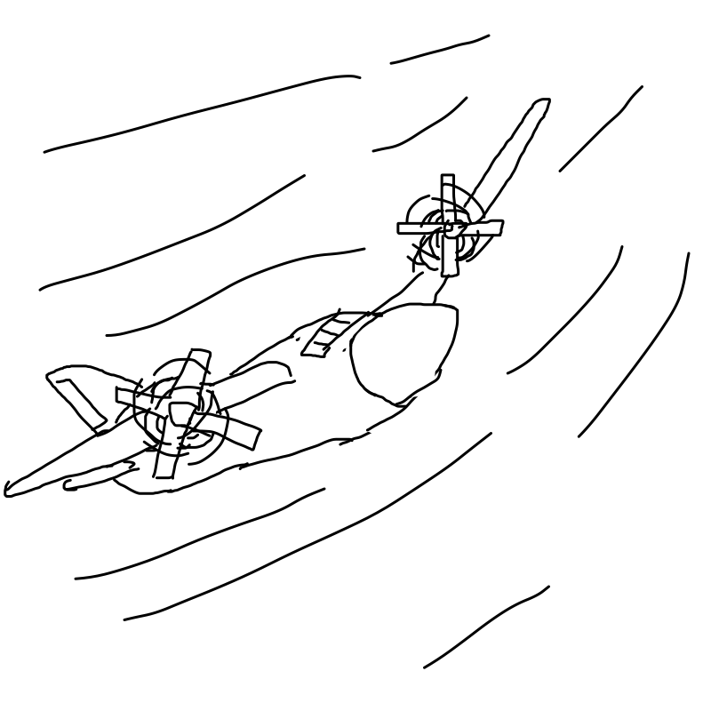 쾌속 호화 .. : 쾌속 호화 여객기 스케치판 ,sketchpan