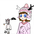 로즈미사코.. : 로즈미사코마님이 이어그려주셨어요!!(귀여운 이어그리기 감사합니다!!) 스케치판 ,sketchpan