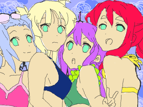 summer : bored? 스케치판 ,sketchpan