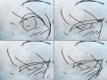 눈 : 눈 스케치판 ,sketchpan