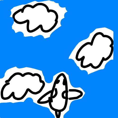 비행기 : 비행기 스케치판 ,sketchpan