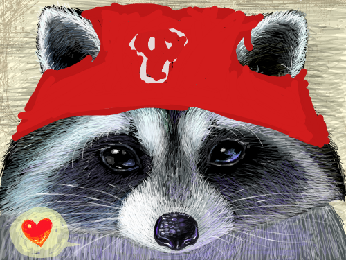 해적 너구.. : 해적 너구리 스케치판 ,sketchpan