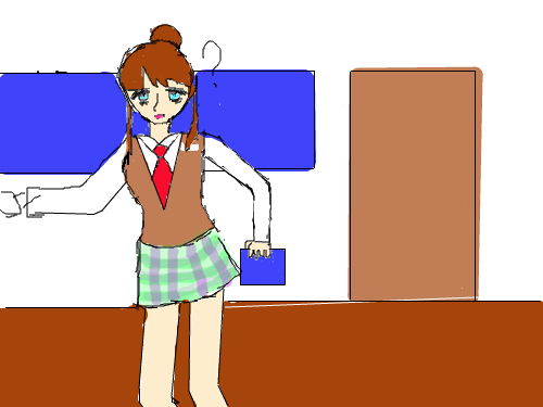 학교 : 우앙 늦음 스케치판 ,sketchpan