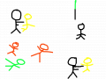 끝없는싸움 : 계속싸움 스케치판 ,sketchpan
