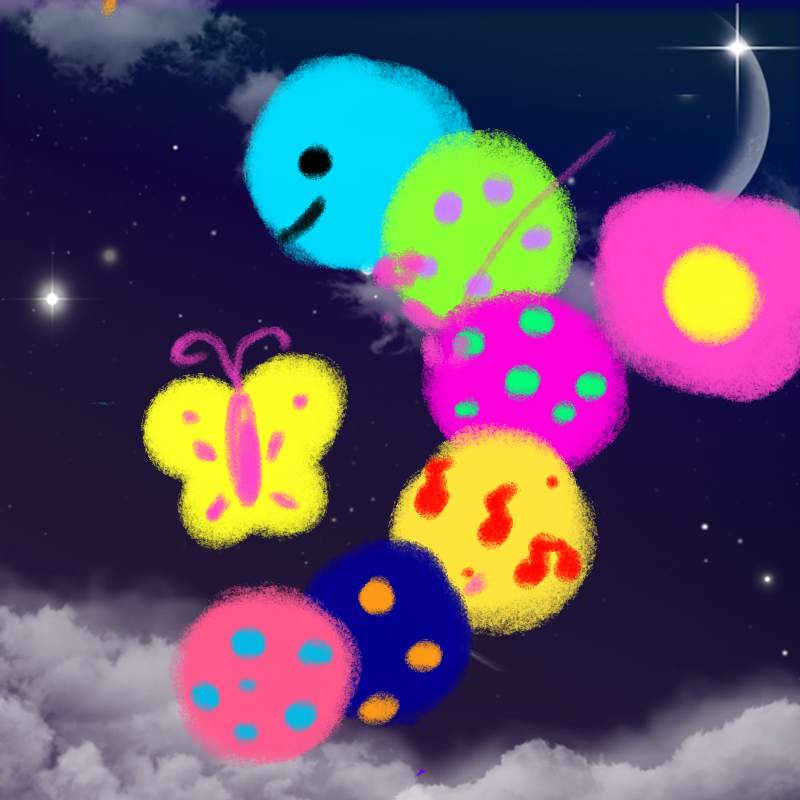 우주애벌.. : 우주애벌래 스케치판 ,sketchpan