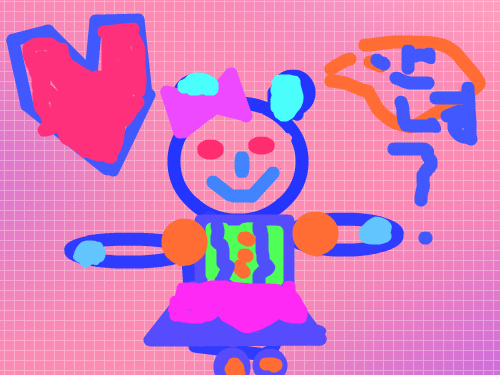 곰탱이 : 탱이가 뭘할까 스케치판 ,sketchpan