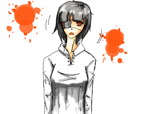 자캐 : 연습 열심히 해야겠네.. 스케치판 ,sketchpan