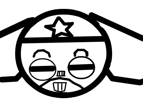 케로로중사 외삼촌(흑백컬러,사진) : 양하연그림 스케치판 ,sketchpan