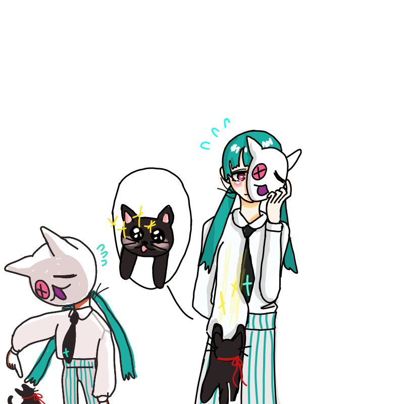 냥냥이 공.. : 냥냥이 공격!! 스케치판 ,sketchpan