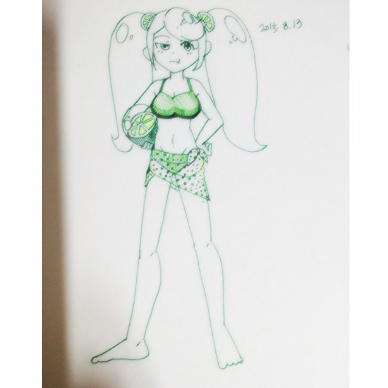 라임맛 쿠.. : 라임맛 쿠키가 의인화를 입니다ㅎ 스케치판 ,sketchpan