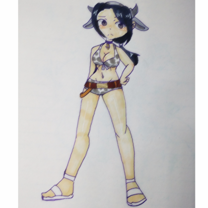 소가 몸에.. : 소가 몸에를 입니다 스케치판 ,sketchpan