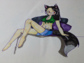 늑대가 좋.. : 늑대가 좋를 입니다ㅎㅎ 스케치판 ,sketchpan