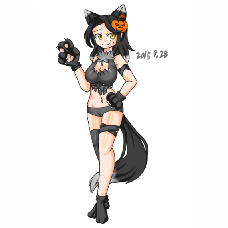 할로원가 .. : 할로원가 늑대를 입니다 10월 스케치판 ,sketchpan