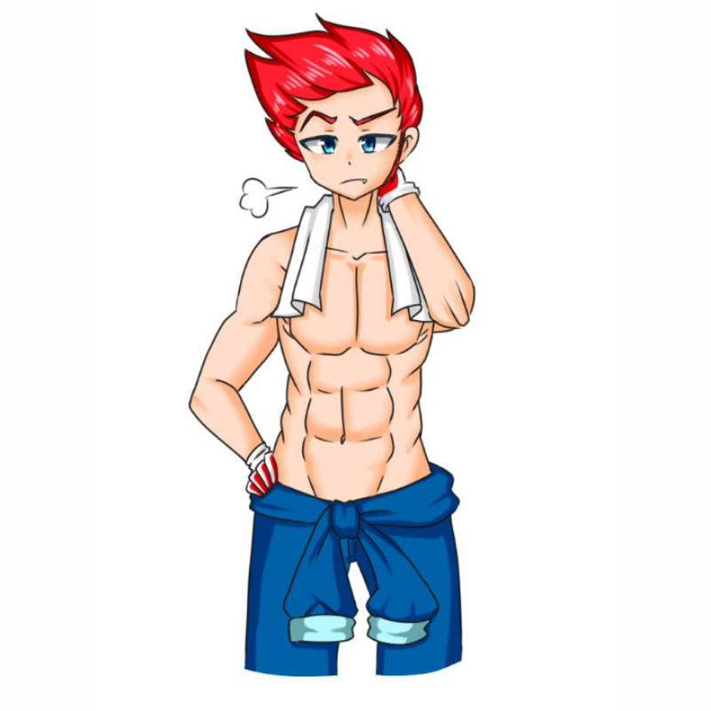 패치가 근.. : 패치가 근육를 입니다! 스케치판 ,sketchpan