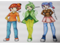 팬아트가 .. : 팬아트가 퀘스트를 완전입니다!!
3명 스케치판 ,sketchpan