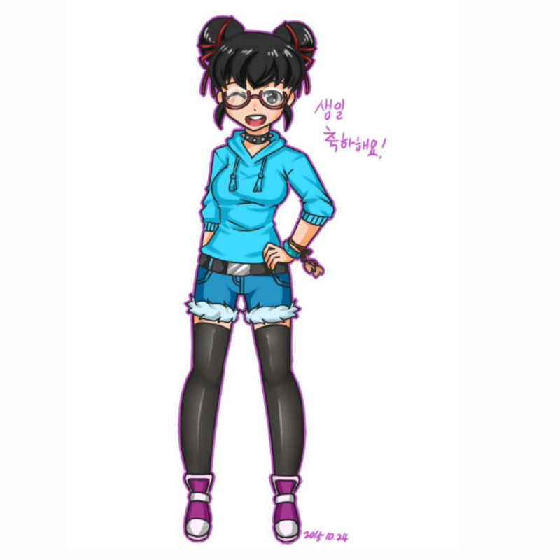 코와붕가님.. : 코와붕가님 생일 축하해요~!! 스케치판 ,sketchpan