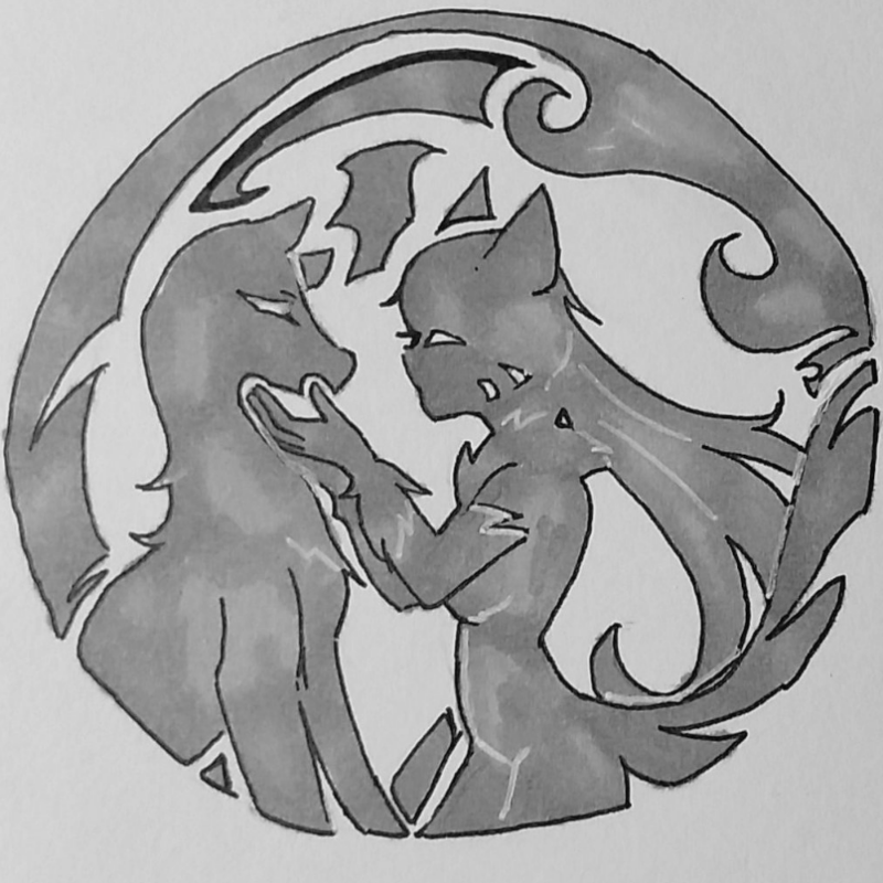 늑대가 블.. : 늑대가 블랙를 힘는 입니다. 스케치판 ,sketchpan