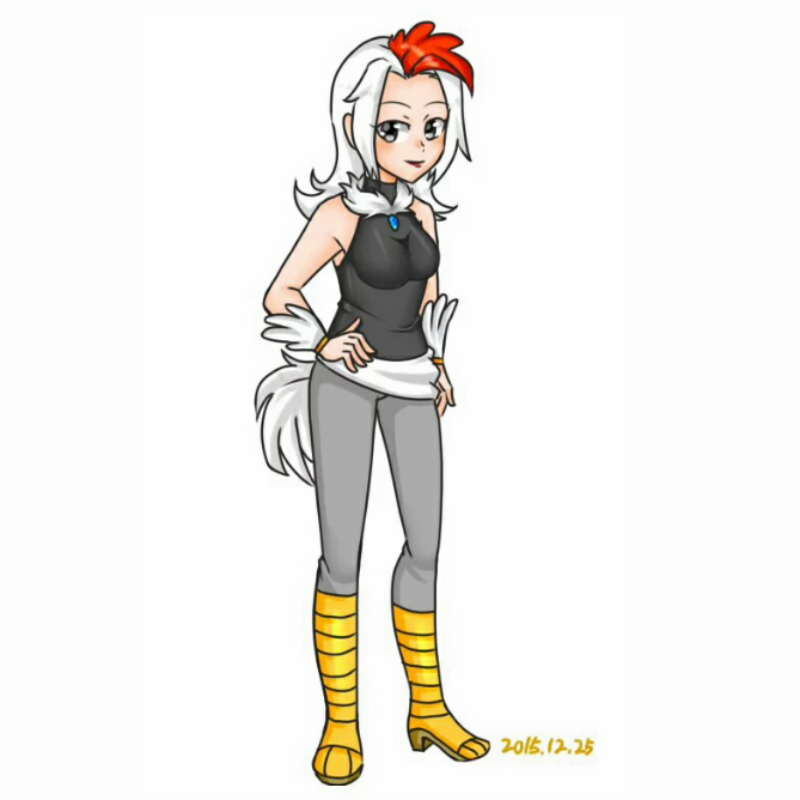 닭가 의인.. : 닭가 의인화를 입니다. 스케치판 ,sketchpan