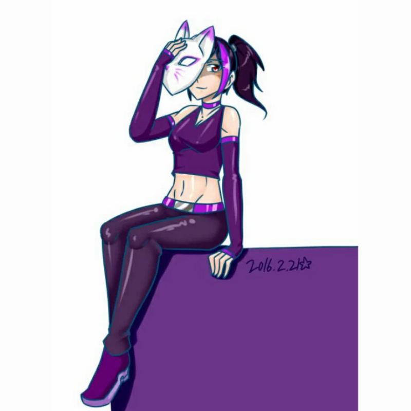 늑대보라.. : 늑대보라색 스케치판 ,sketchpan