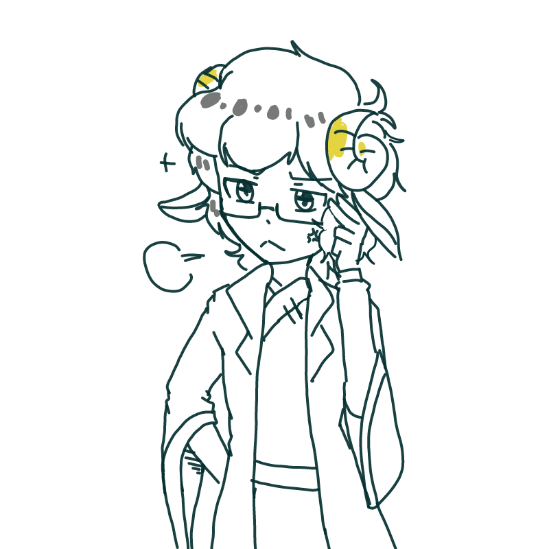 양띠님 의.. : 양띠님 의인화 스케치판 ,sketchpan