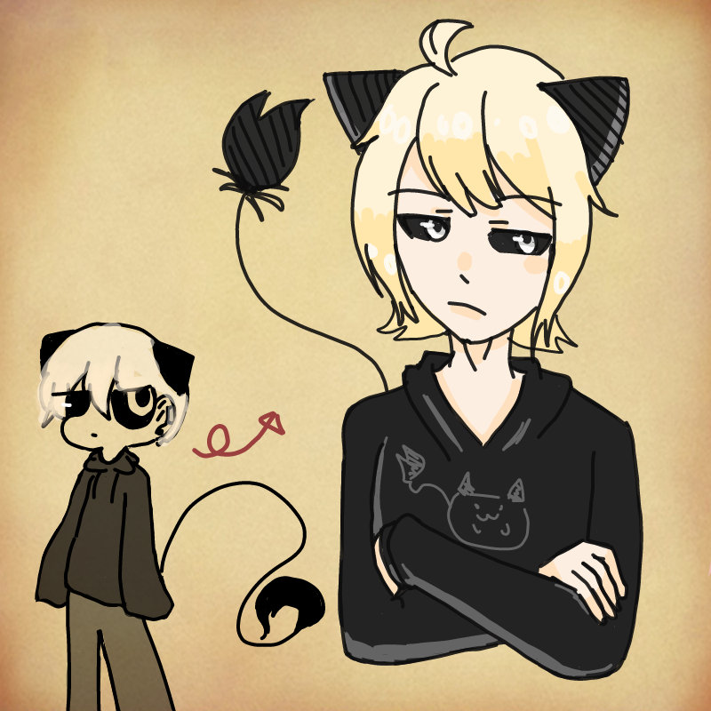 얼굴가 좋.. : 얼굴가 좋를 악마입니다 스케치판 ,sketchpan