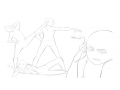 친구가 좋.. : 친구가 좋를 입니다? 스케치판 ,sketchpan