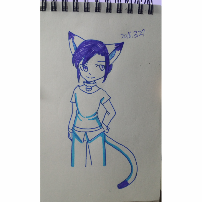 시계의치비.. : 시계의치비양BY님 고양이 스케치판 ,sketchpan