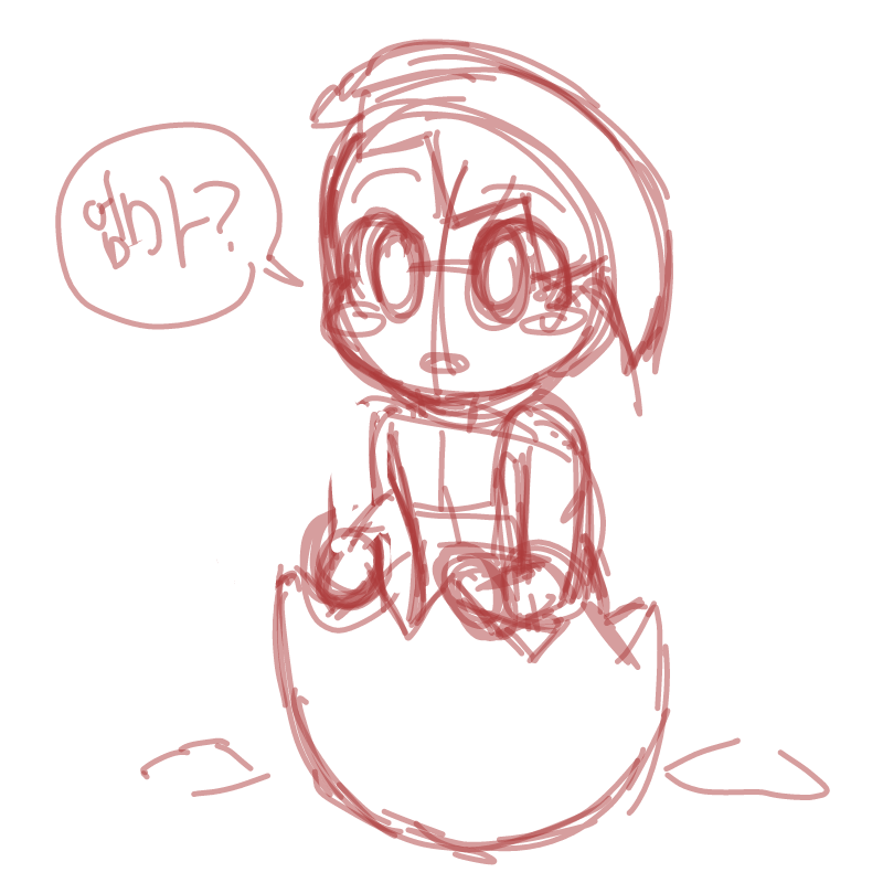 알가 아기.. : 알가 아기를 입니다 스케치판 ,sketchpan