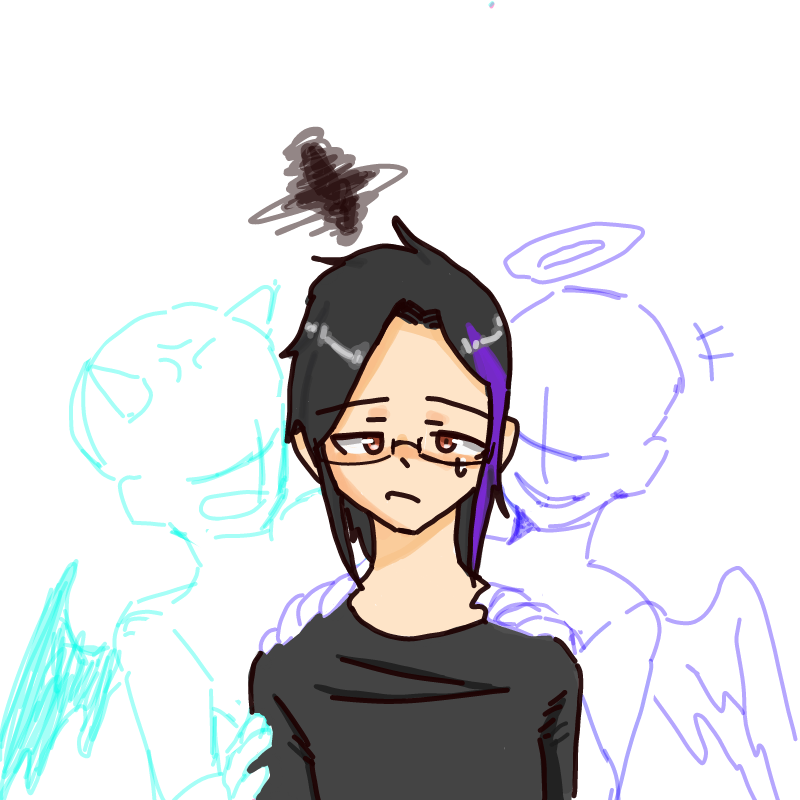 천사.악마 .. : 천사.악마 남자캐릭터 스케치판 ,sketchpan