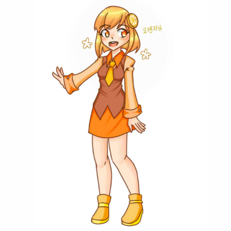 오젠지공주.. : 오젠지공주 
큘가 의인화를 입니다. 스케치판 ,sketchpan